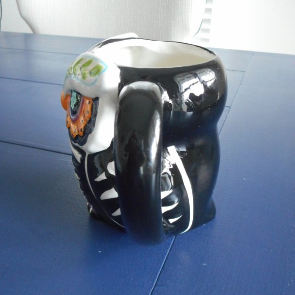 3D Day of the Dead Owl Mug, Spectrum Designz, New - Picture 2 of 5